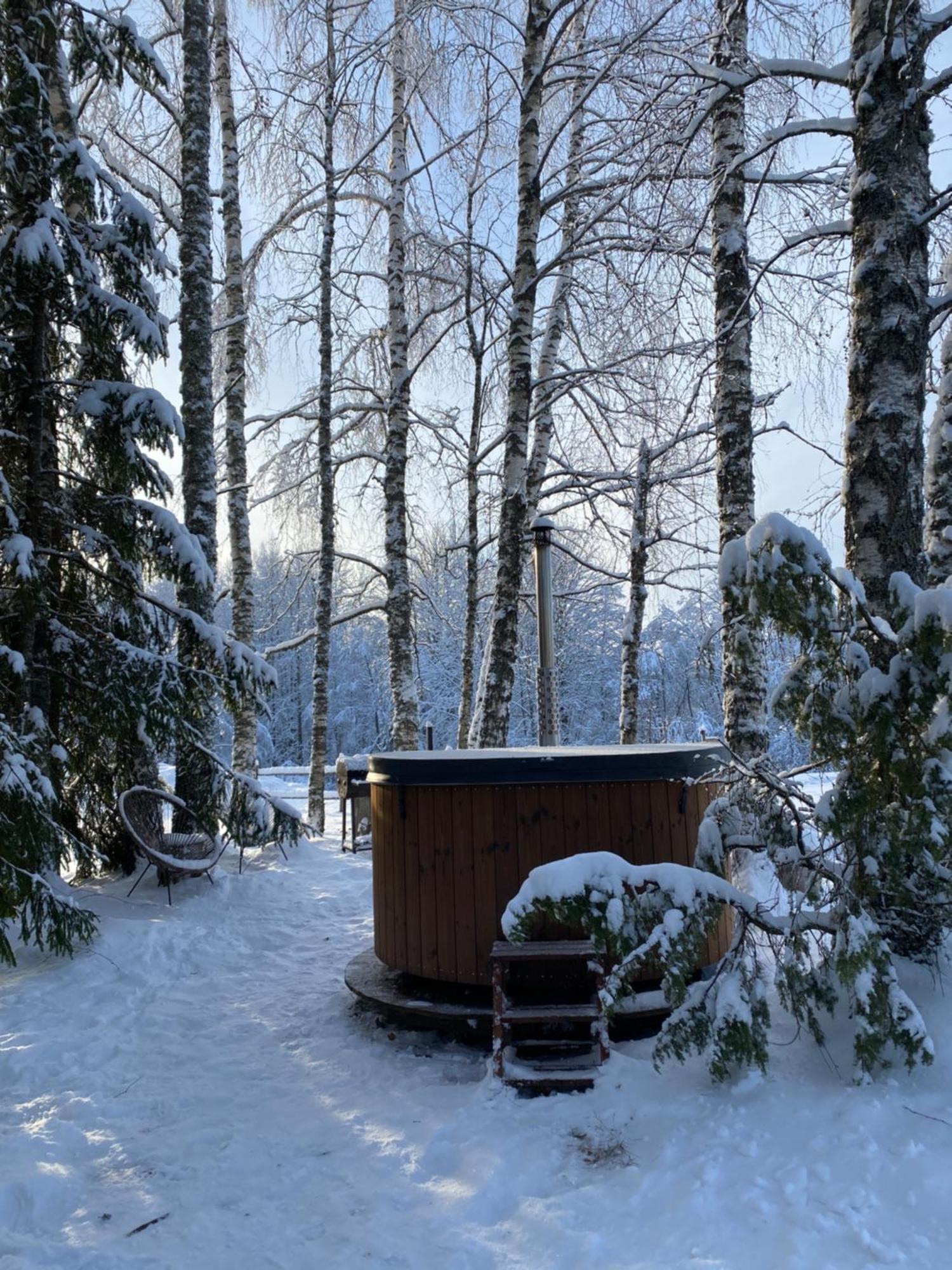 Karula Stay Sauna House In Karula National Park Ahijarve Exterior photo